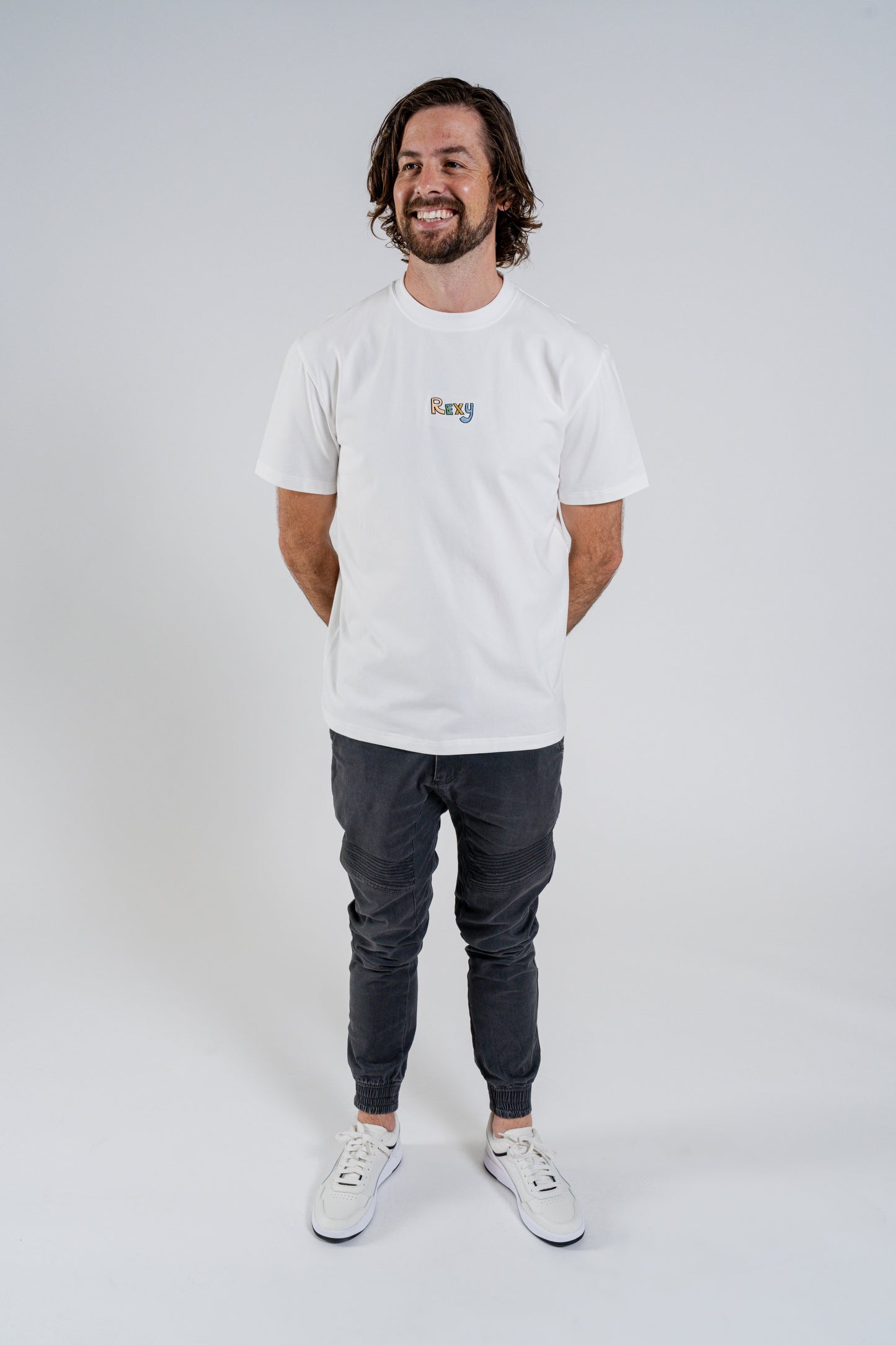 Rexy Staple White Tee (Adult)