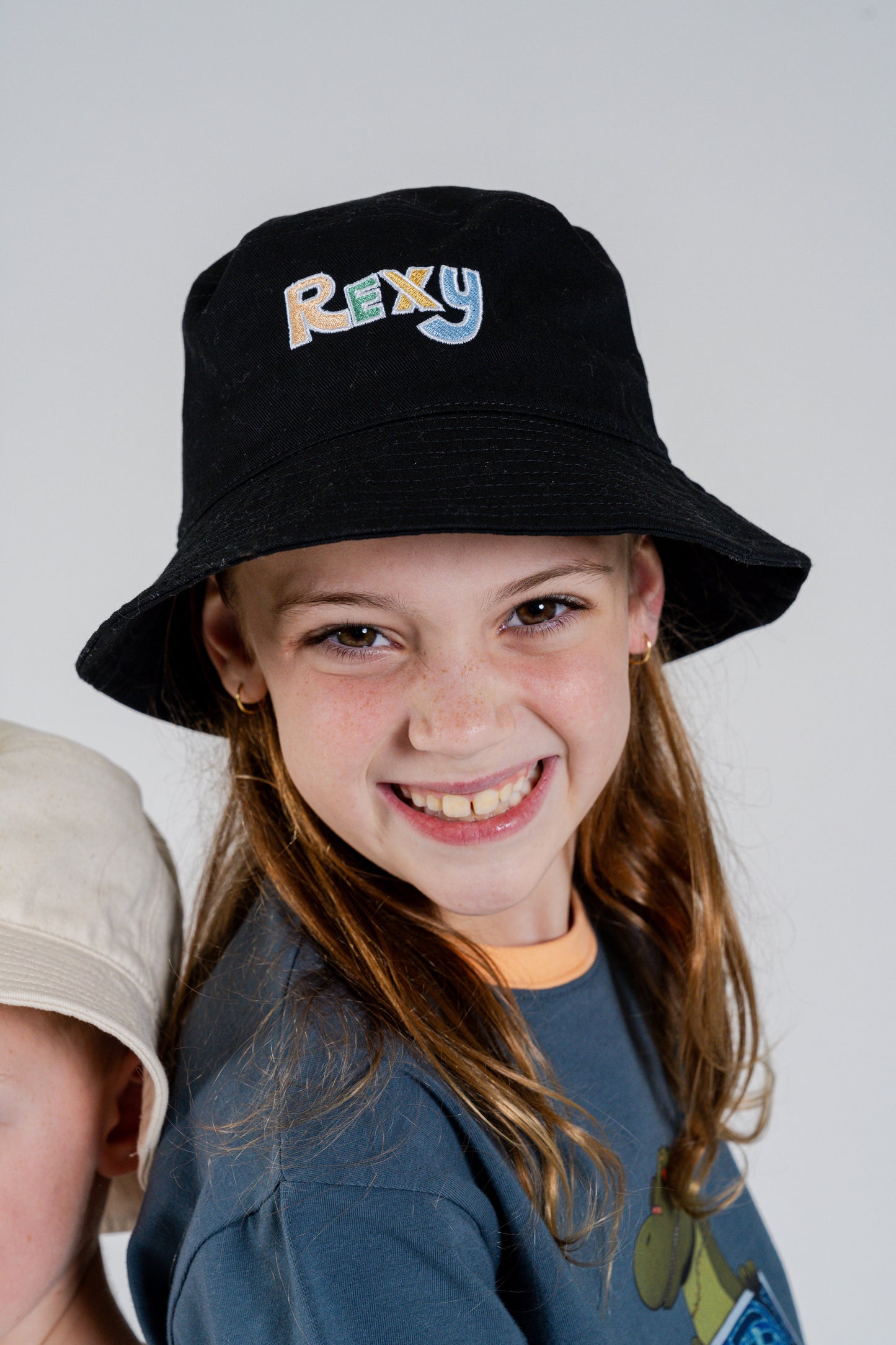 Rexy Bucket Hat - Black (Kids)