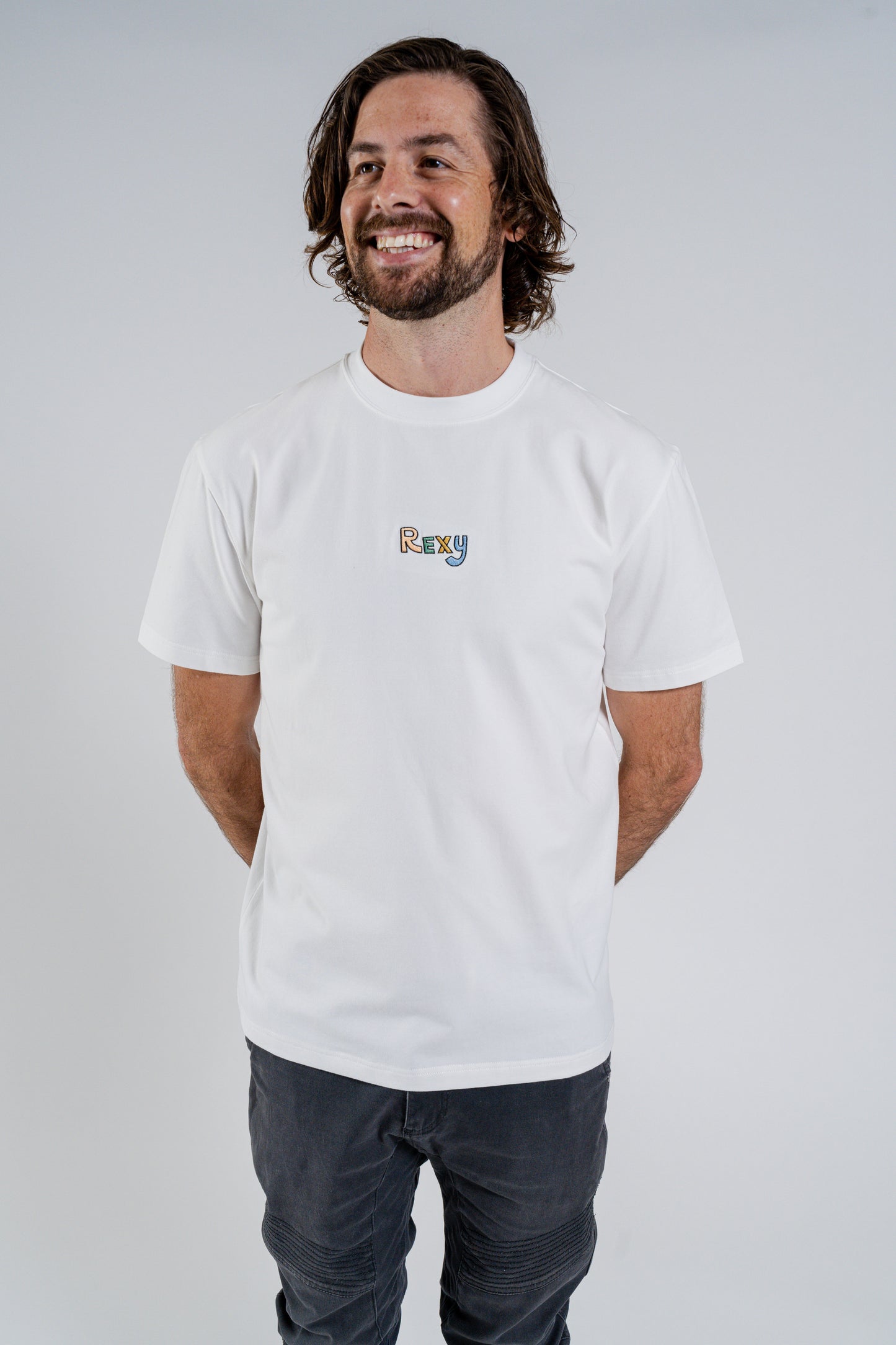 Rexy Staple White Tee (Adult)