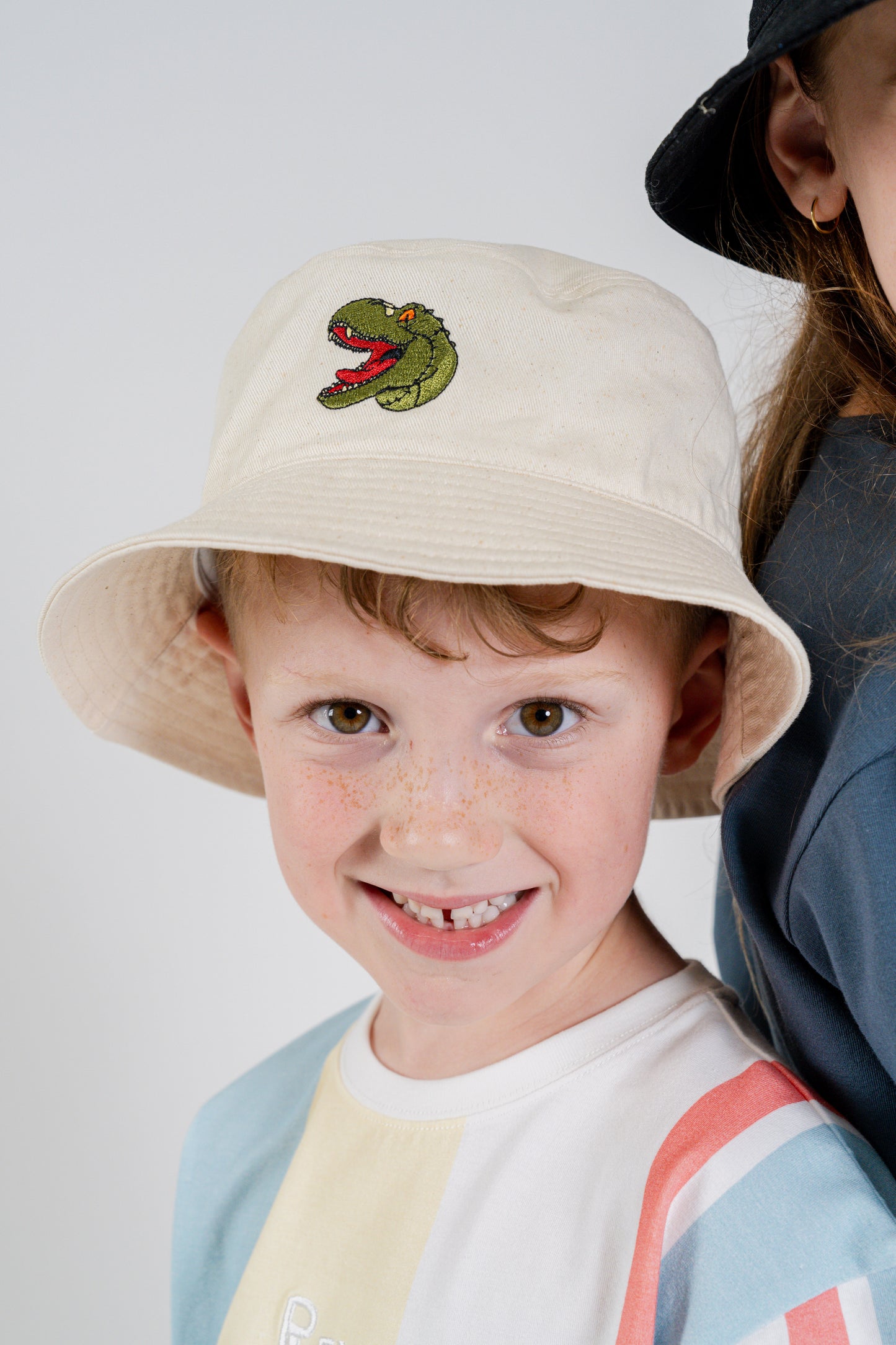 Rexy Bucket Hat - Beige (Kids)