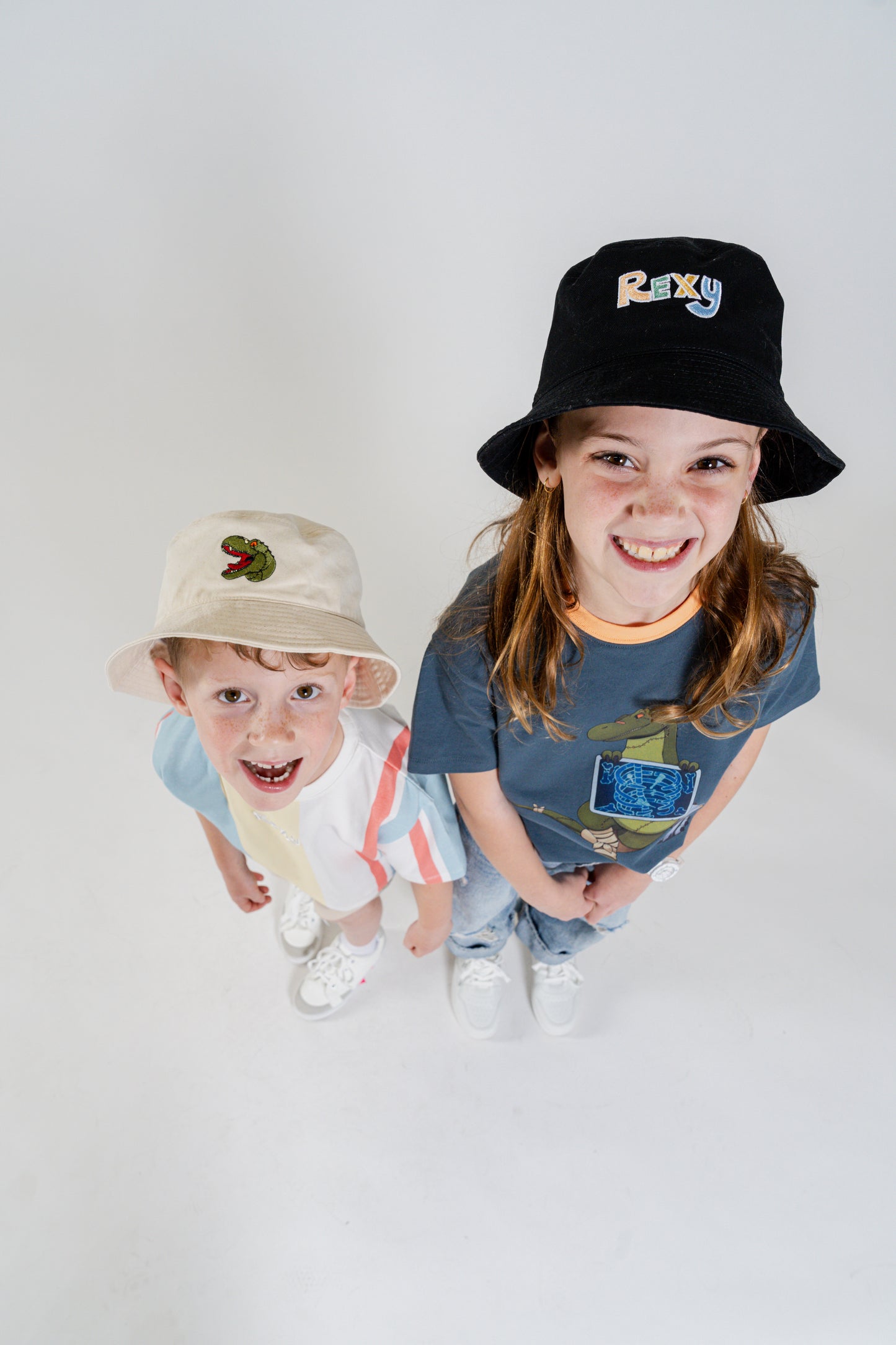 Rexy Bucket Hat - Black (Kids)