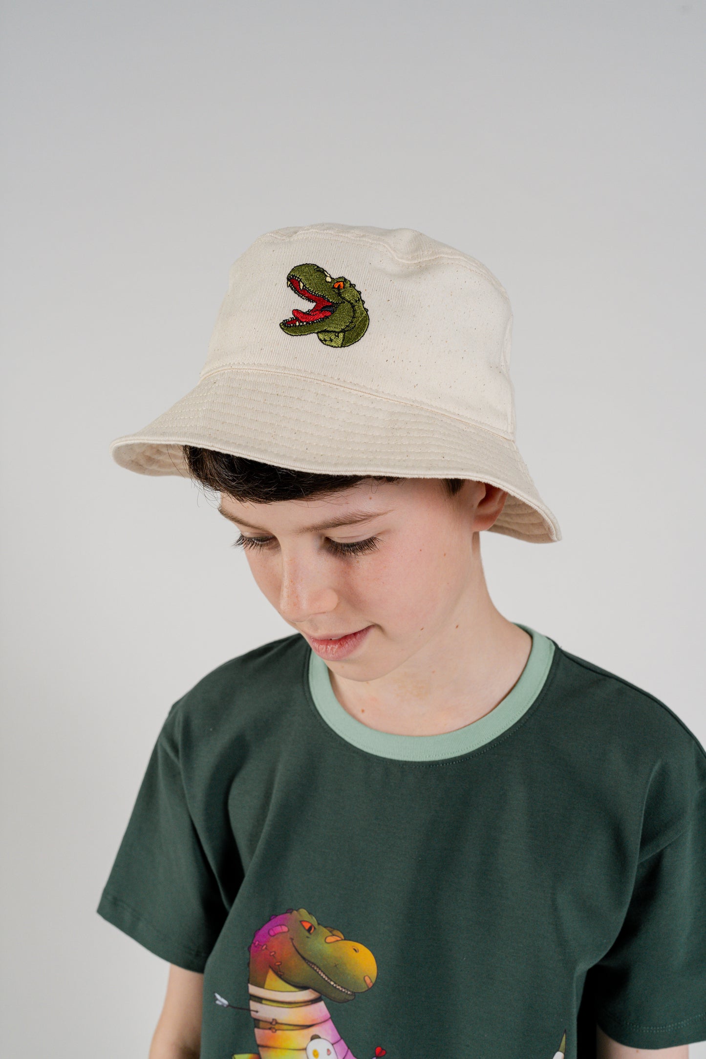 Rexy Bucket Hat - Beige (Kids)