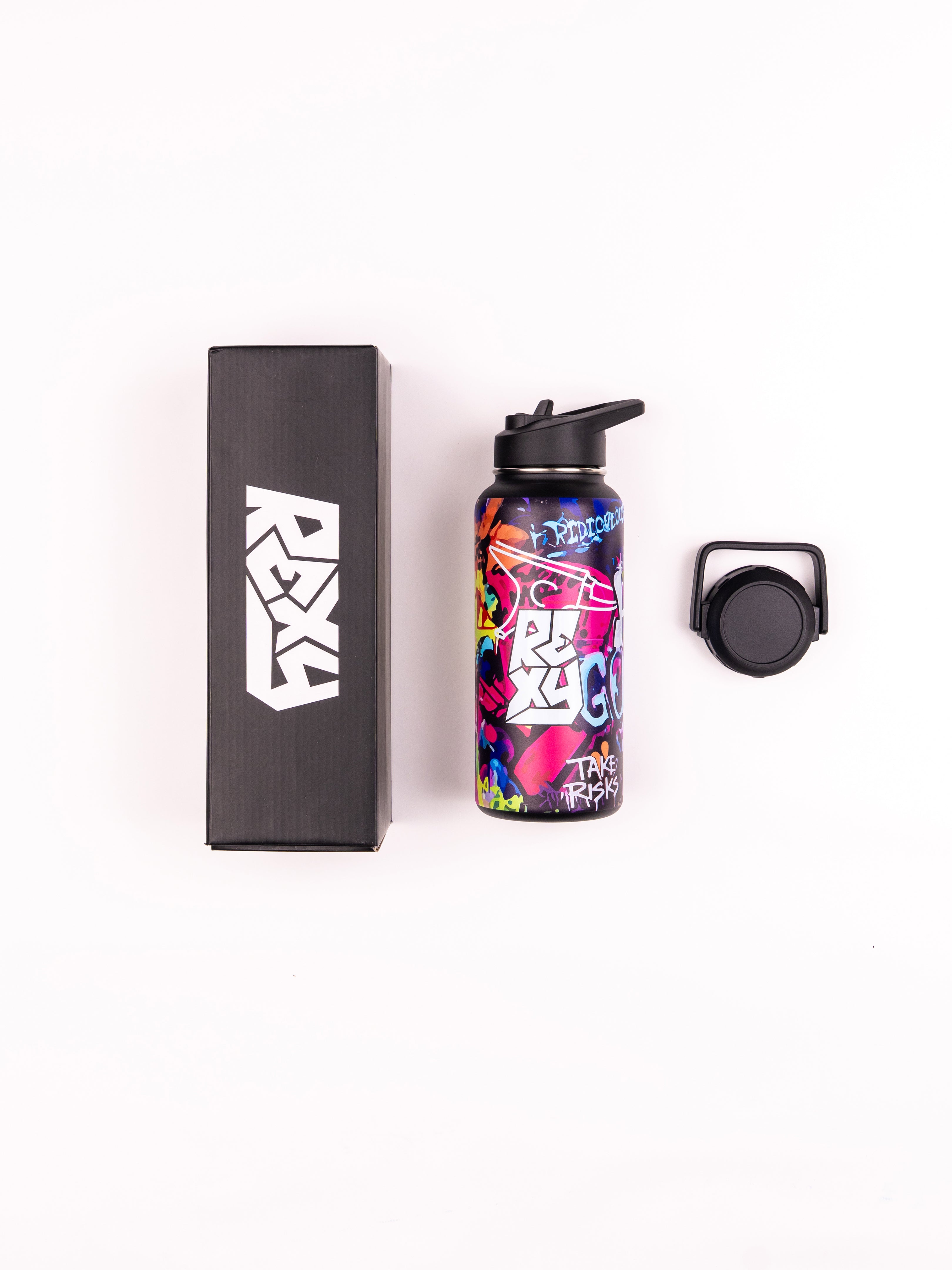 Custom Graffiti Water Bottle