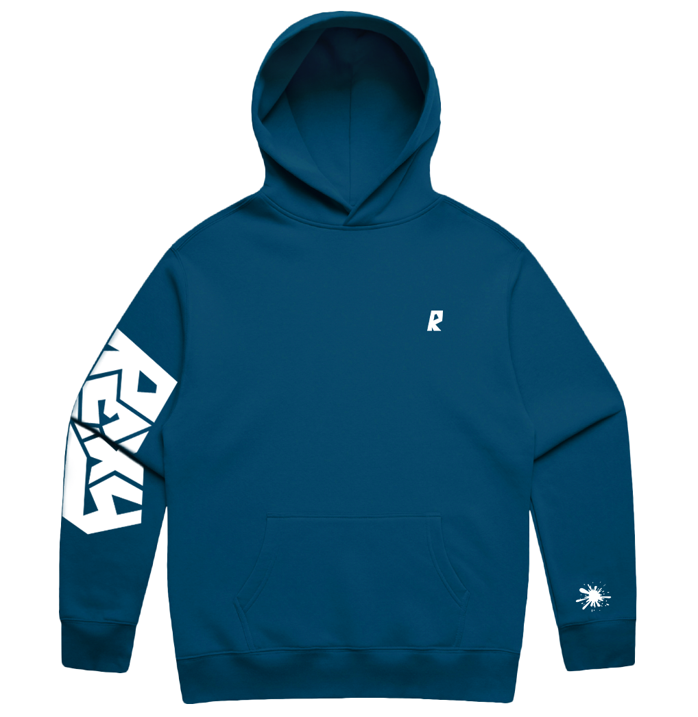 Custom Blue Hoodie