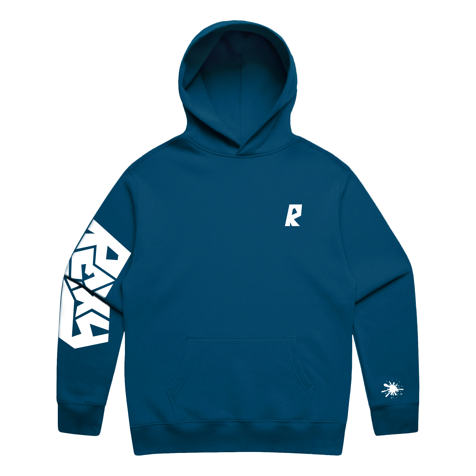 Custom Blue Hoodie