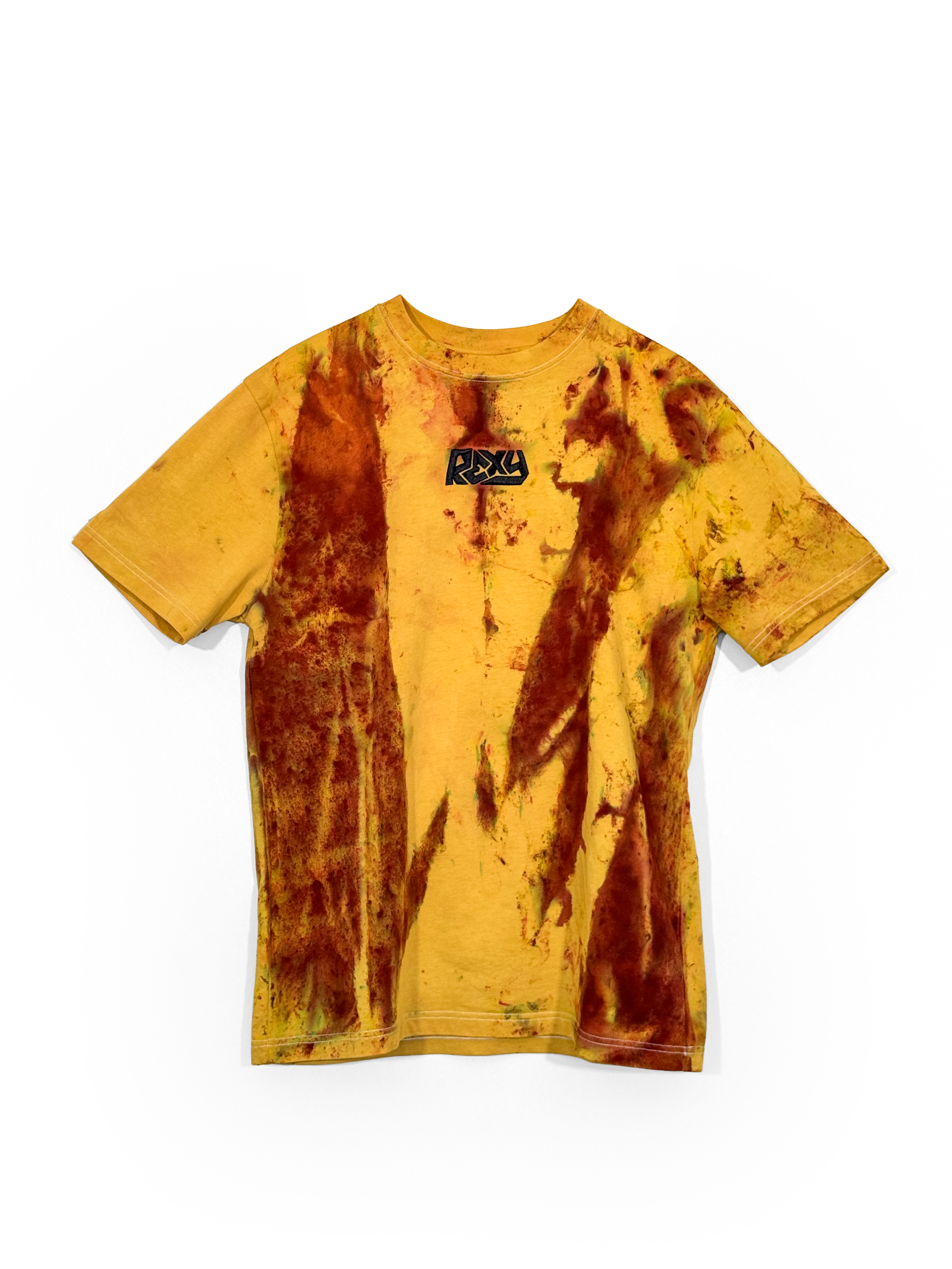 FLAME RED Tie-Dye Tee