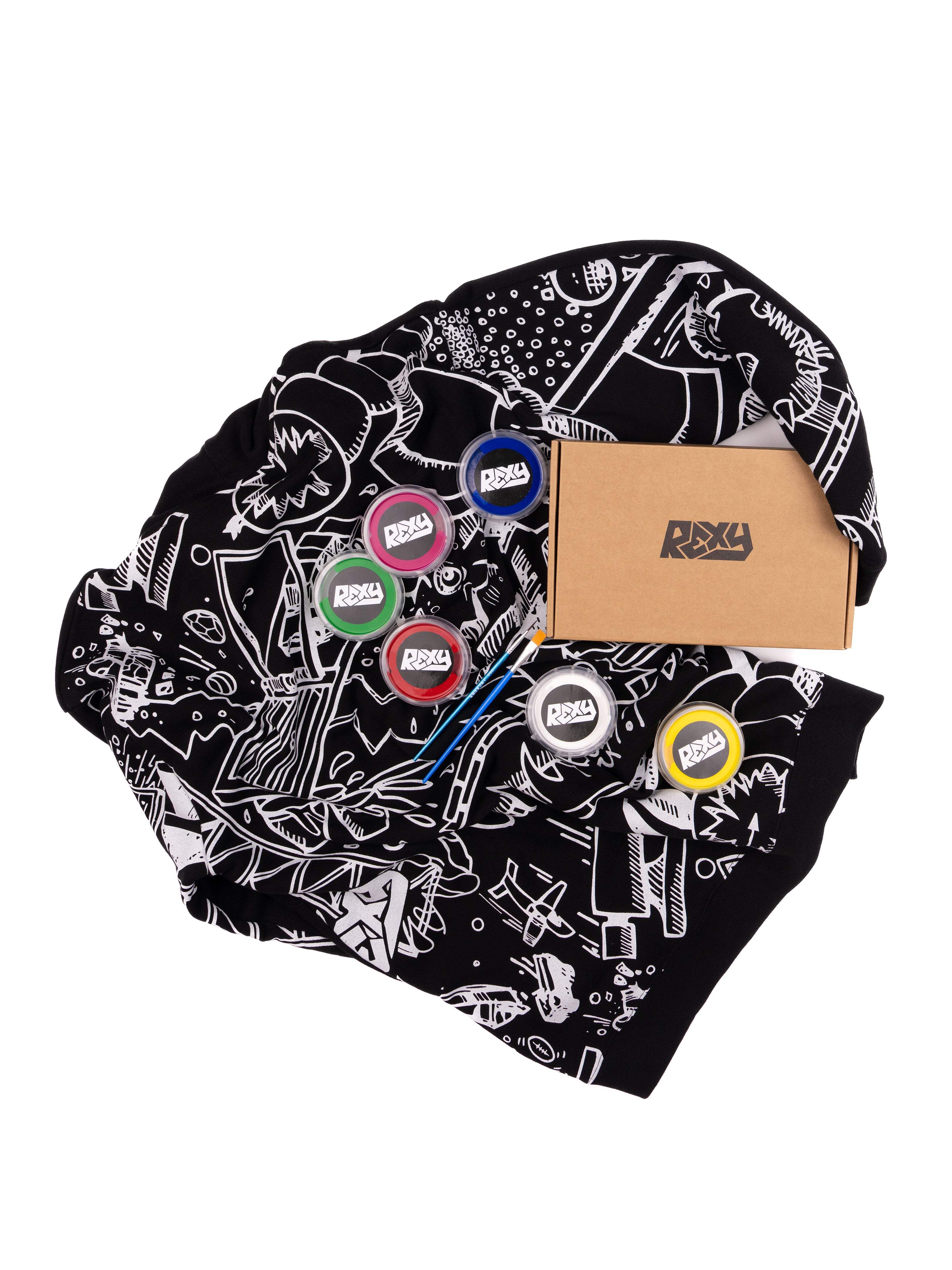 The Artist Hoodie with Paint Kit