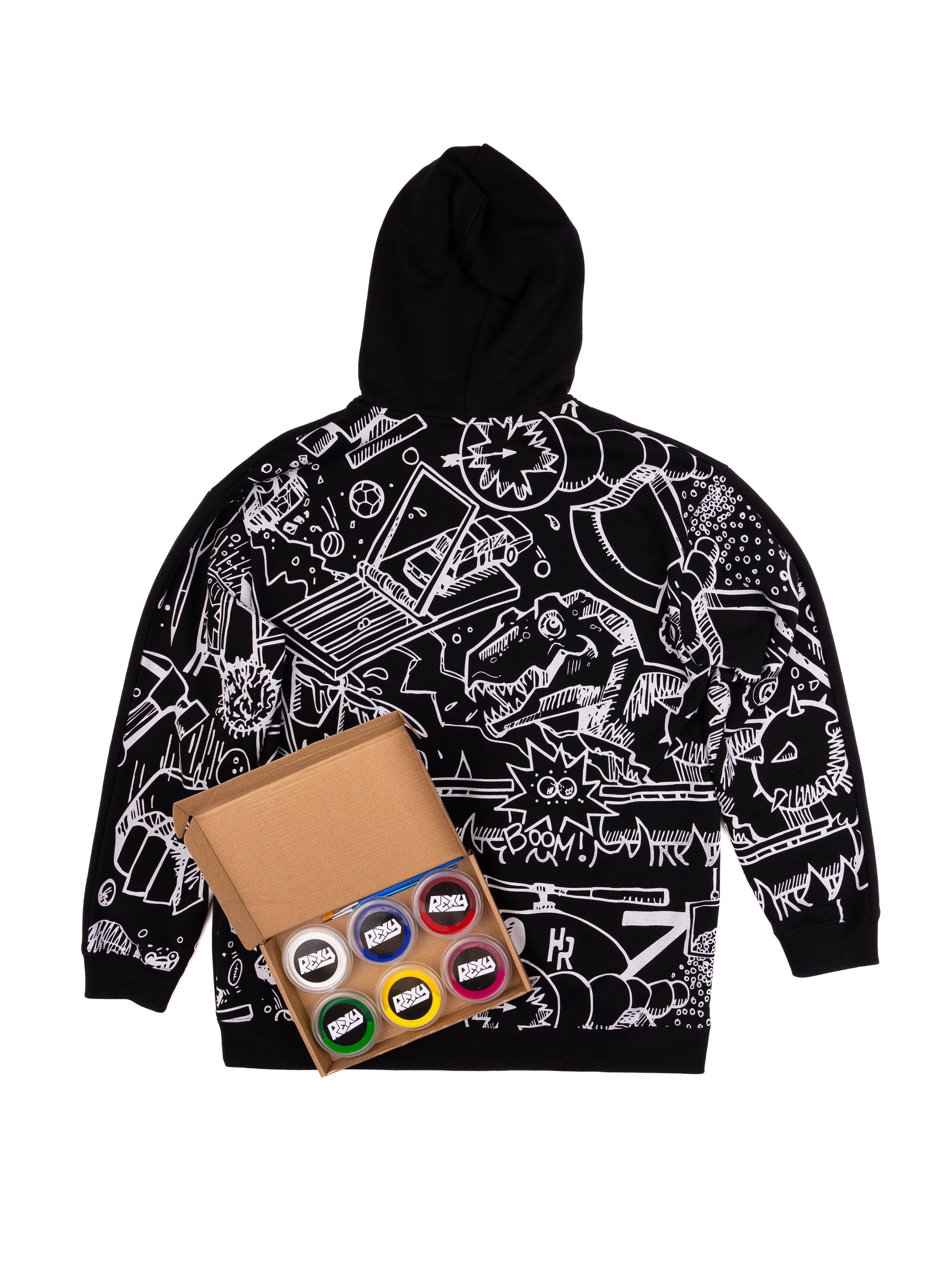 The Artist Hoodie with Paint Kit