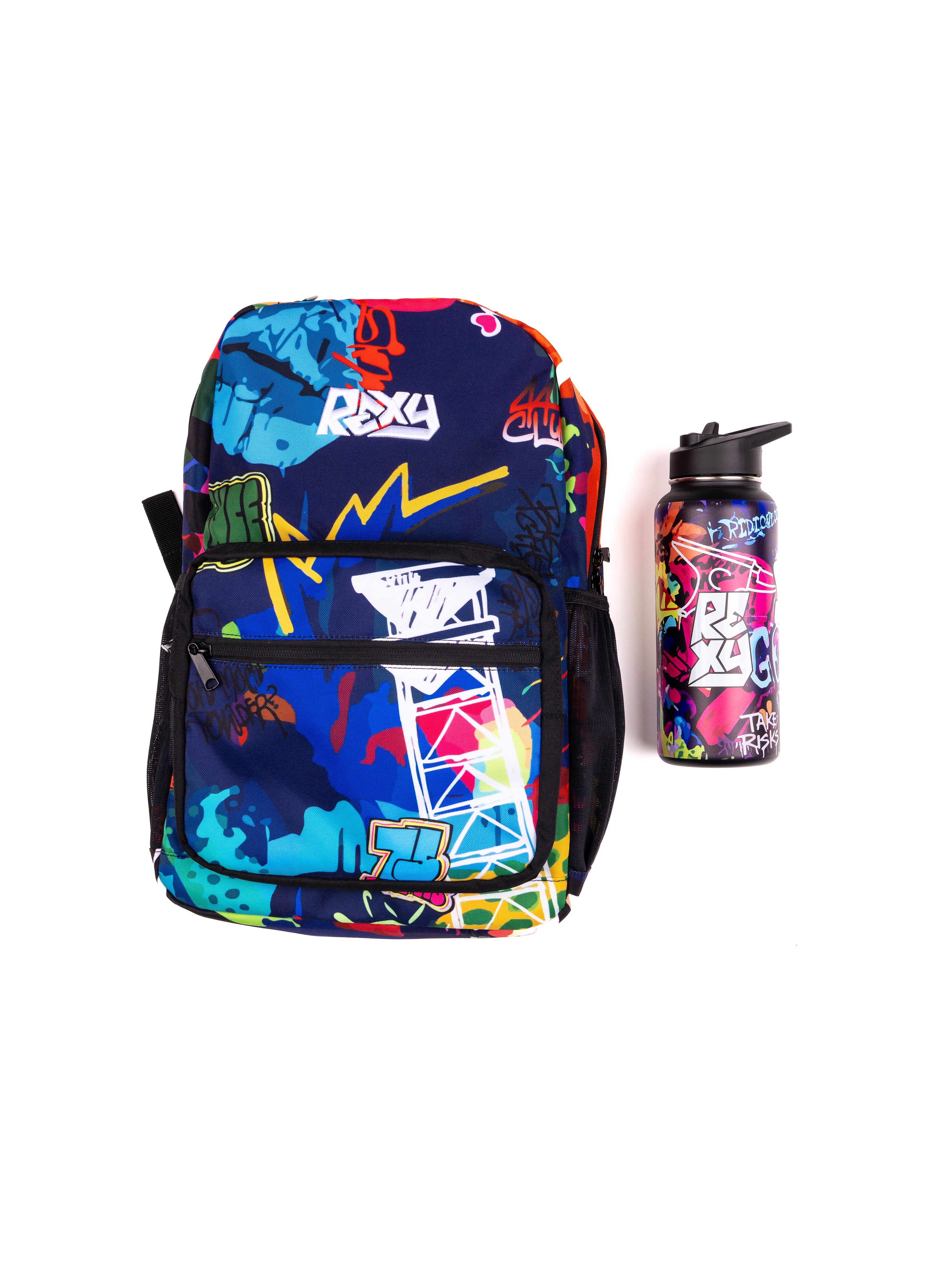 Custom Graffiti Water Bottle