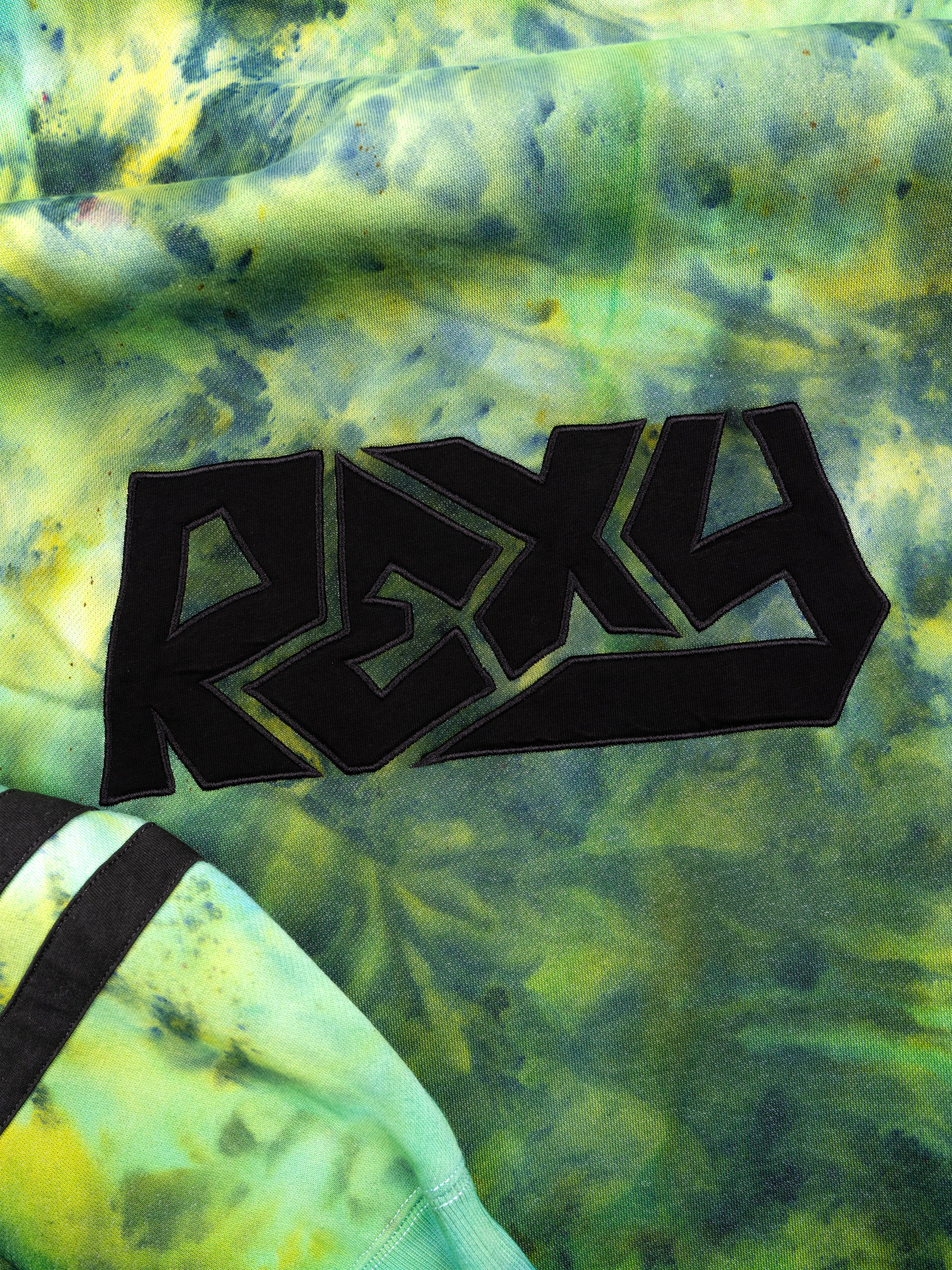 EMERALD GREEN Tie-Dye Hoodie