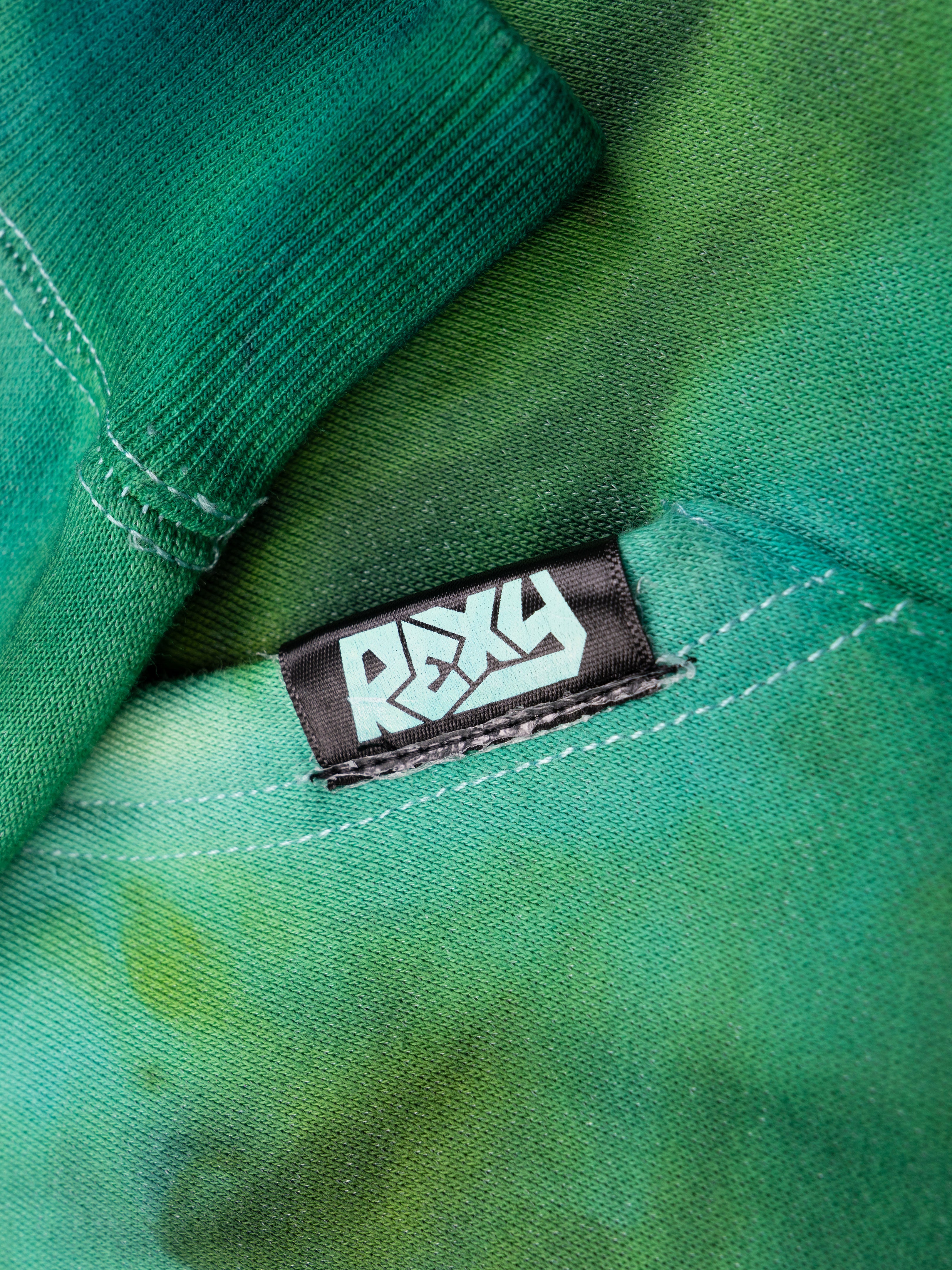 EMERALD GREEN Tie-Dye Hoodie