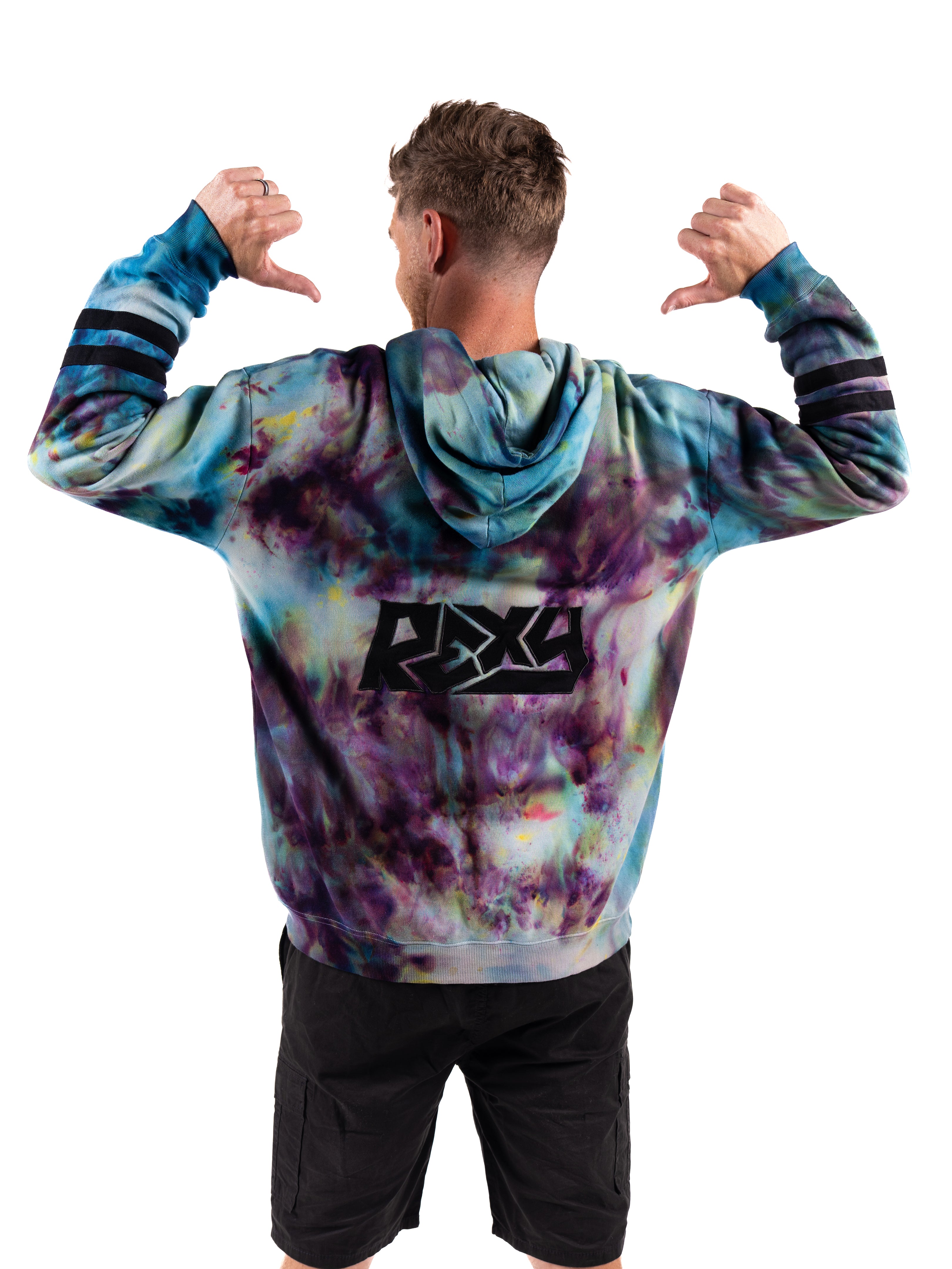 GALAXY BLUE Tie-Dye Hoodie