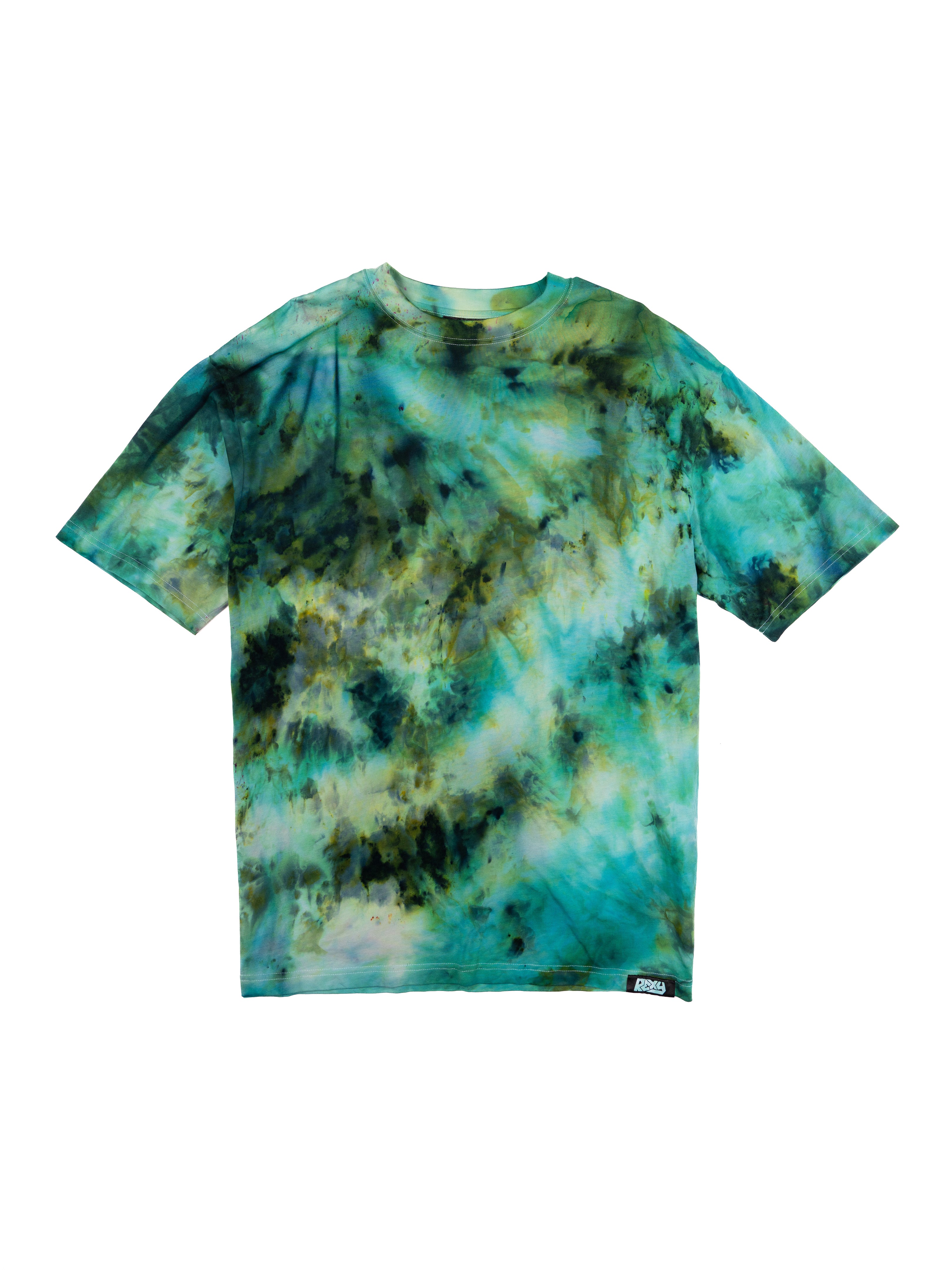 EMERALD GREEN Tie-Dye Tee