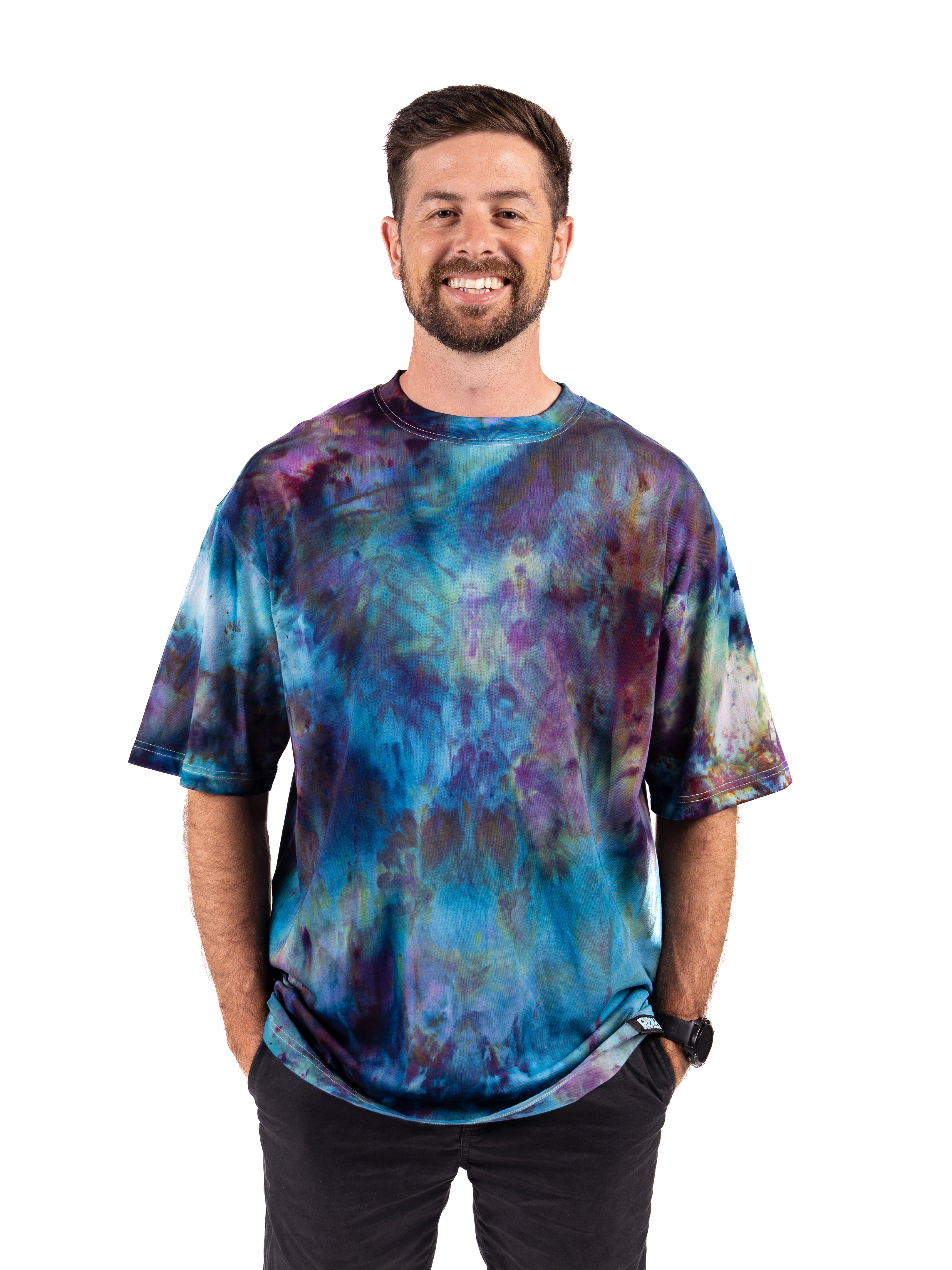 GALAXY BLUE Tie-dye Tee