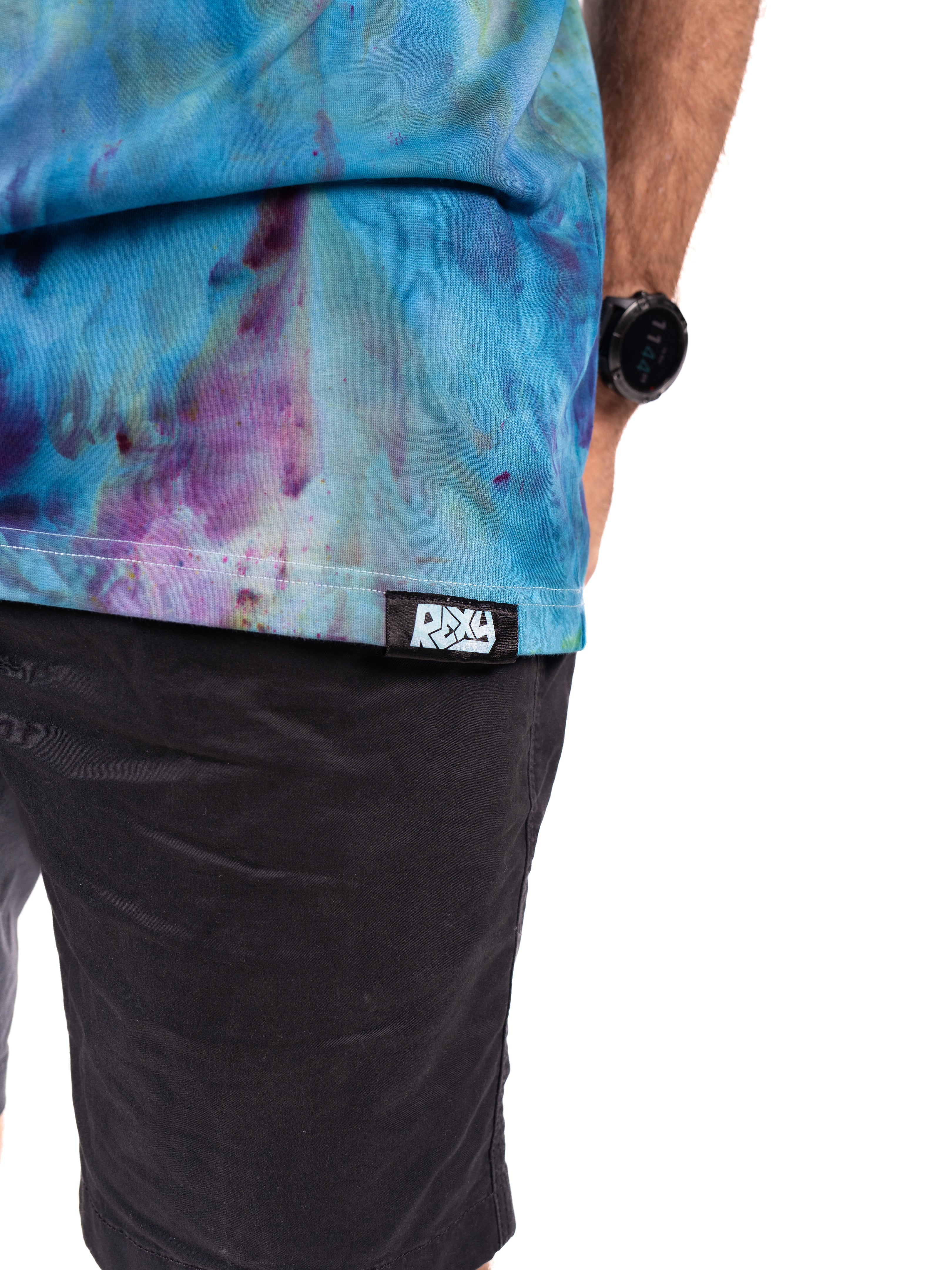 GALAXY BLUE Tie-dye Tee