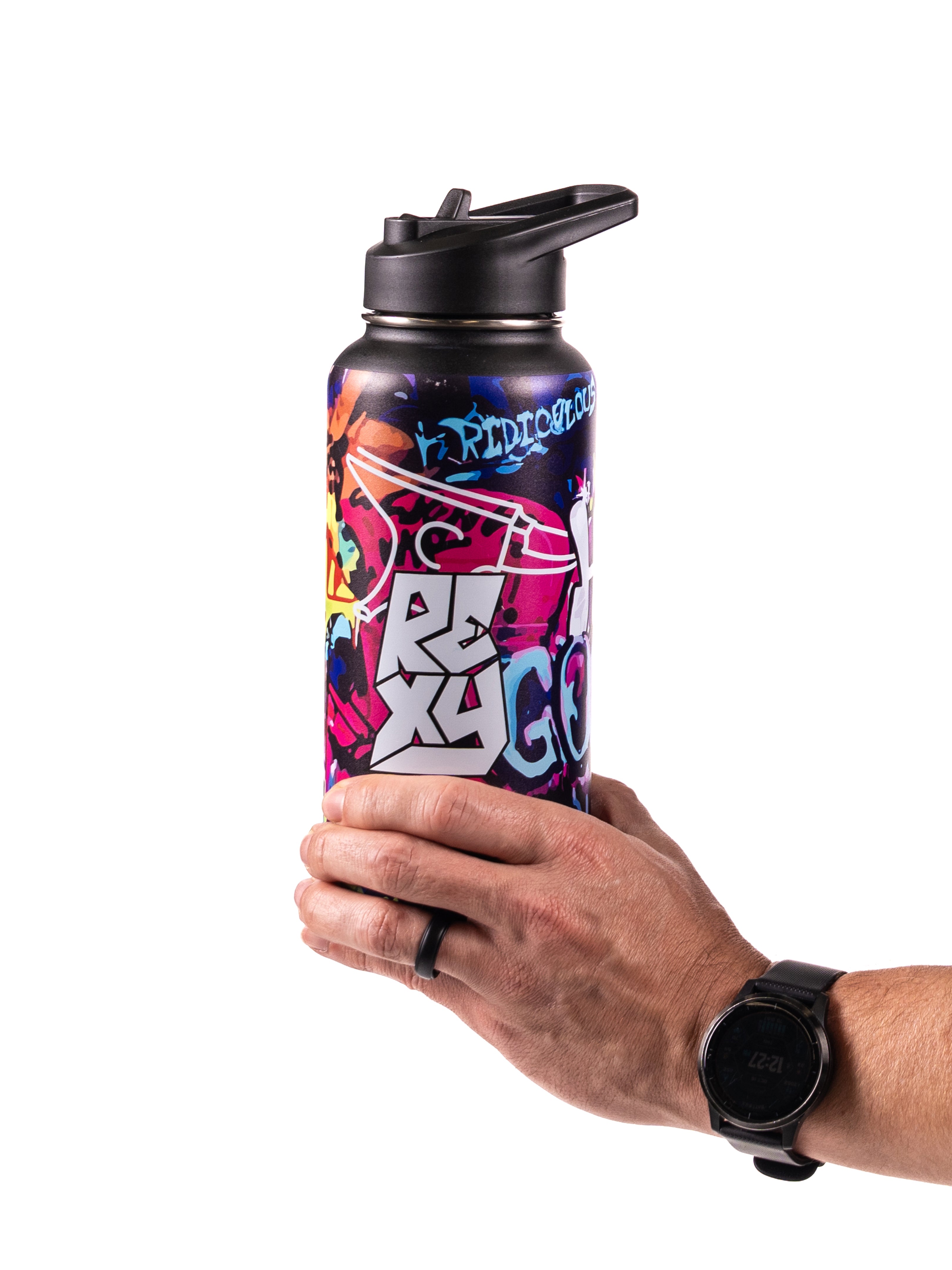 Custom Graffiti Water Bottle